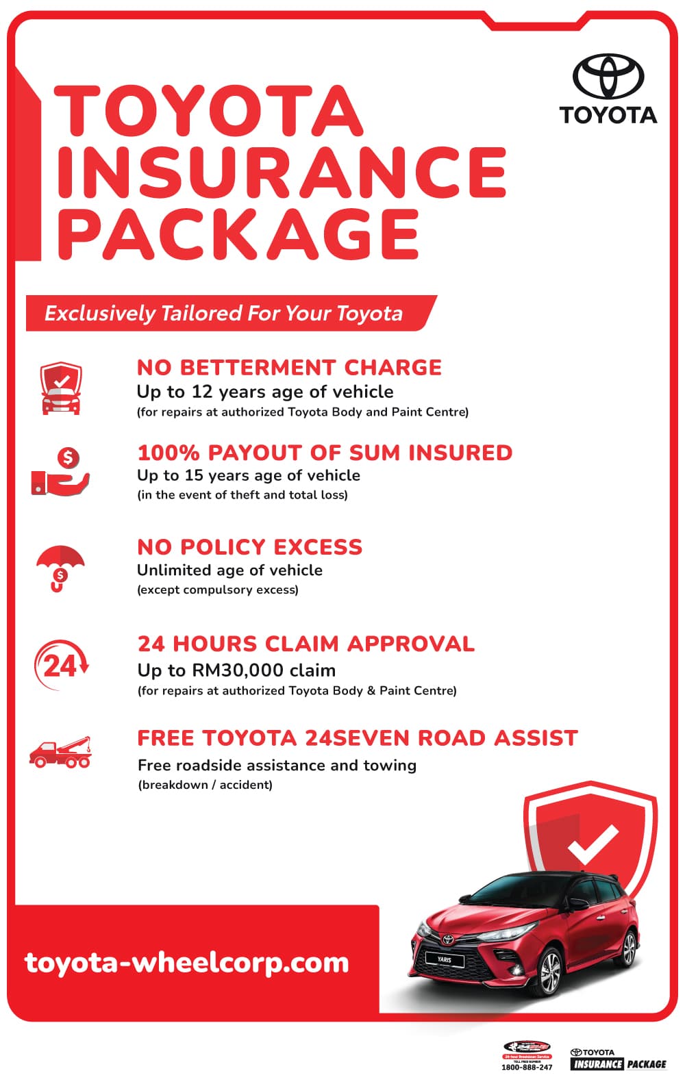 Toyota Wheelcorp | Toyota Insurance Package